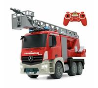 Jamara Mercedes ANTOS con Escalera GIRATORIA para Bomberos 1:20 2,4G Benz Camión (404960)