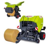 JAMARA Claas Rollant 520 405237 - Empacadora Redonda para Tractor RC 1:16 - Accesorio agrícola, Idea de Regalo para niños, Carga y Descarga, segmentos de Rodillos giratorios manualmente