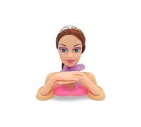 JAMARA Emma Beauty 8 Cabezales de peluquería para probar Peinados de Moda, Pelo Resistente, promueve fantásticos Juegos de rol, Incluye Accesorios para el Cabello, Color Rosa, único (460619)