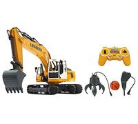 Jamara Excavadora Liebherr R936 2,4 GHz, Color Amarillo, 1:20 Scale (405112)