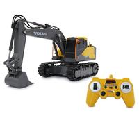 JAMARA Excavadora Volvo EC160E 1:26 2,4 GHz - 2,4 GHz para multijugador, Licencia Oficial, orugas, Mando a Distancia