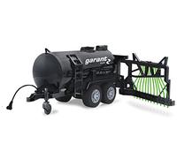 JAMARA Garant 405236 - Carro de Barril con Distribuidor de Manguera, depósito de 450 ml, función de pulverización Encendido/Apagado, Enganche de Remolque Delantero, Distribuidor de Manguera Plegable