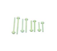 Jamara Jamara266140 M6 x 40 - Tornillo de Nailon con arandela