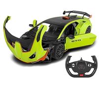 JAMARA Lamborghini Huracán STO 1:14 2,4 GHz Puerta Manual - Parabrisas Transparente, luz LED, Coche RC