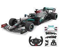 JAMARA Mercedes-AMG F1 W11 EQ Performance 1:12-2,4 GHz para multijugador, Licencia Oficial, Pintura Fiel, Incluye lámina Decorativa, Color Negro, 402106