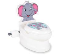 Jamara Mes Petites Toilettes Éléphant Avec un Bruit de Bobine et Porte-Papier de Toilette