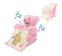 Mrs. Babble Bear - Oso de Peluche, Peluche Interactivo, Mascota Interactiva, Juguetes Niños 1 Año, Juegos Infantiles, Juega al Escondite, Muy Suave, Habla