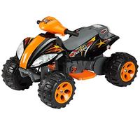 Jamara Quad Pico Alimentado con batería - Juguetes de montar (Alimentado con batería, Quad, 2 año(s), 4 rueda(s), Negro, Naranja, 4 año(s))