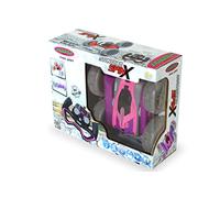 JAMARA SpinX Stuntcar 2,4 GHz - 4 WD, Resistente a los Golpes, supera Casi Cualquier obstáculo y Pendientes Extremos, también Conduce en la Espalda, giros de 360°, LED