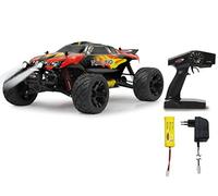 Jamara- Vulcano Truggy Fahrzeug Coche eléctrico, Color Blanco (053368)