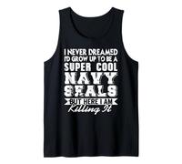 Jamás soñé con ser un Soldado de élite, Pero aquí Estoy Camiseta sin Mangas