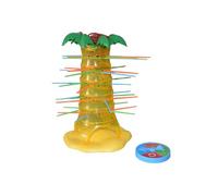 JAMERPD Monos Locos Juegos de Mesa - Juegos de Mesa niños +3 años, 2-4 Jugadores - Juegos para Regalo para niños Juguete Interactivo Tumblin' Monkeys. Entretenimiento y coordinación Ojo-Mano.