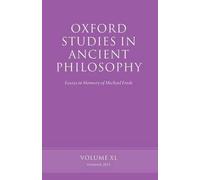 James Allen Oxford Studies in Ancient Philosophy, Volume 40 (Tapa blanda)
