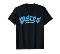 James Arthur Pisces Logo Black Camiseta