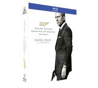 James Bond 007 - Daniel Craig : La Trilogie : Casino Royale + Quantum of Solace + Skyfall [Francia] [Blu-ray]