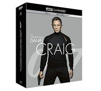 James Bond 007-La Collection Daniel Craig : Casino Royale + Quantum of Solace + Skyfall + Spectre [4K Ultra-HD + Blu-Ray] [Francia] [Blu-ray]
