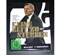 JAMES BOND 007 SIN TIEMPO PARA MORIR DIGIBOOK LIMITADO DOBLE BLU RAY NUEVO & OVP