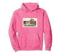 James Bond 007 Thunderball Sudadera con Capucha, Unisex para Adultos, Rosa Brillante, S