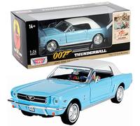 James Bond 1964 1/2 Ford Mustang 1/24 DIECAST Modelo Car Thunderball Edition por MOTORMAX 79855