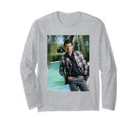 James Bond Actor Pierce Brosnan Goldeneye de Michael Grecco Manga Larga