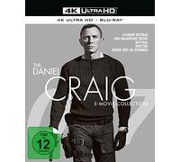 James Bond - The Daniel Craig 5-Movie-Collection (4K Ultra HD) (5 BR4K) (+ 5 Blu-ray2D) [Blu-ray]