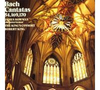 James Bowman; Robert King: The King's Consort - Bach: Cantatas Nos 54, 169 & 170