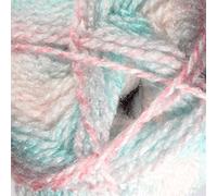 James Brett Baby Marble DK - Ovillo de lana para tejer (100 g, color rosa y turquesa, BM32)