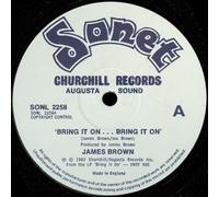James Brown - Bring it on (6:03min.; 1983) / Vinyl Maxi Single [Vinyl 12'']