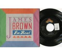 JAMES BROWN - I'M REAL 7 INCH (7" VINYL 45) US SCOTTI BROTHERS 1988