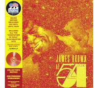 James Brown - James Brown - At Club 54 - LP 30cm Rouge Transparent [Vinilo]