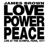 James Brown – Love Power Peace Live at the Olympia, Paris 1971 – CD – Importación USA