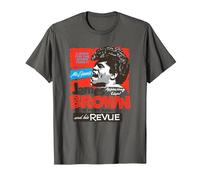James Brown y su Revue Camiseta, Hombre, Asfalto, XXL