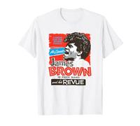 James Brown y su Revue Camiseta, Hombre, Blanco, XXL