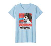 James Brown y su Revue Camiseta, Mujer, Azul Bebé, L