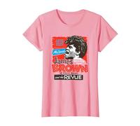 James Brown y su Revue Camiseta, Mujer, Rosado, XXL