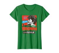 James Brown y su Revue Camiseta, Mujer, Verde Kelly, XXL