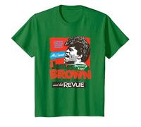 James Brown y su Revue Camiseta, Niños, Verde Kelly, 6 años