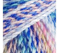 James C Brett James Brett Marble Chunky - Ovillo para tejer, 100% lana acrílica suave (MC105), multicolor
