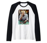 James Caan El Padrino Actor Casino por Michael Grecco Camiseta Manga Raglan