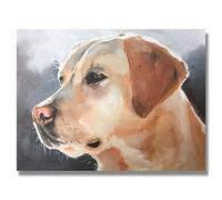 James Coates - Póster de labrador dorado (A3) clásico para pared, 40,6 x 30,5 cm