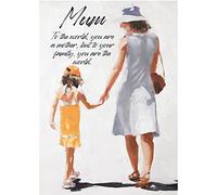 James Coates Tarjeta de cumpleaños para mamá, tamaño A5