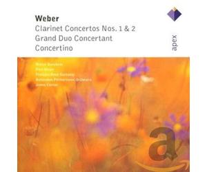 James Conlon, Walter Boeykens, Paul Meyer, Francois-Rene Duchable & Rotterdam Philharmonic Orchestra - Weber : Clarinet Concertos Nos 1 & 2, Grand Duo concertant & Concertino - APEX
