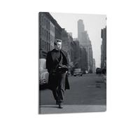 James Dean - Figuras de cine y televisión famosas, figuras de música pop, póster de decoración, arte en lienzo decorativo, impresión de decoración con firma, imagen para sala de estar, decoración del