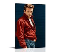 James DeanArt - Lienzo impreso de pinturas al óleo, reproducción moderna en lienzo, ilustraciones abstractas de paisajes impresos en lienzo, arte de pared para decoración del hogar y la oficina