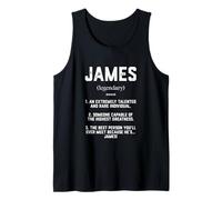 James Definition Funny Talented Great Cosplay James Jimmy Camiseta sin Mangas