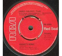 James Galway - Annie's Song 7 Inch (7" Vinyl 45) UK RCA 1978