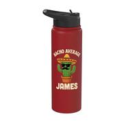 James Gifts - Nombre personalizado divertido para cumpleaños Stainless Steel Insulated Water Bottle