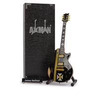 James Hetfield (Metallica) - Guitarra en Miniatura - Regalos Musicales - Adorno Hecho a Mano