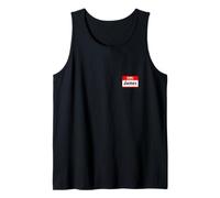 James, Hola, Mi Nombre es, Etiqueta de Nombre, Etiqueta, Personalizado Camiseta sin Mangas