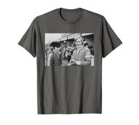 James Hunt Jackie Stewart en Brands Hatch Motor Racing 1976 Camiseta